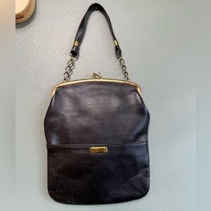 Vintage Leather Mini Handbag